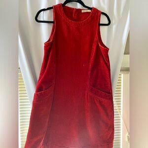 Marine layer corduroy jumper dress